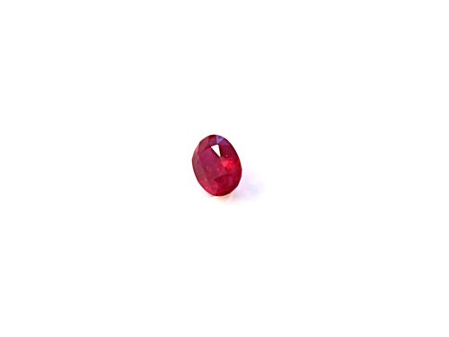 GM091 4 Oval-cut vivid red natural Ruby