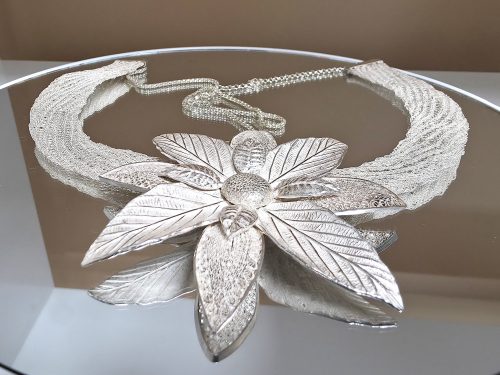 GSN002 Bold Nature Necklace 3 Silver Necklace